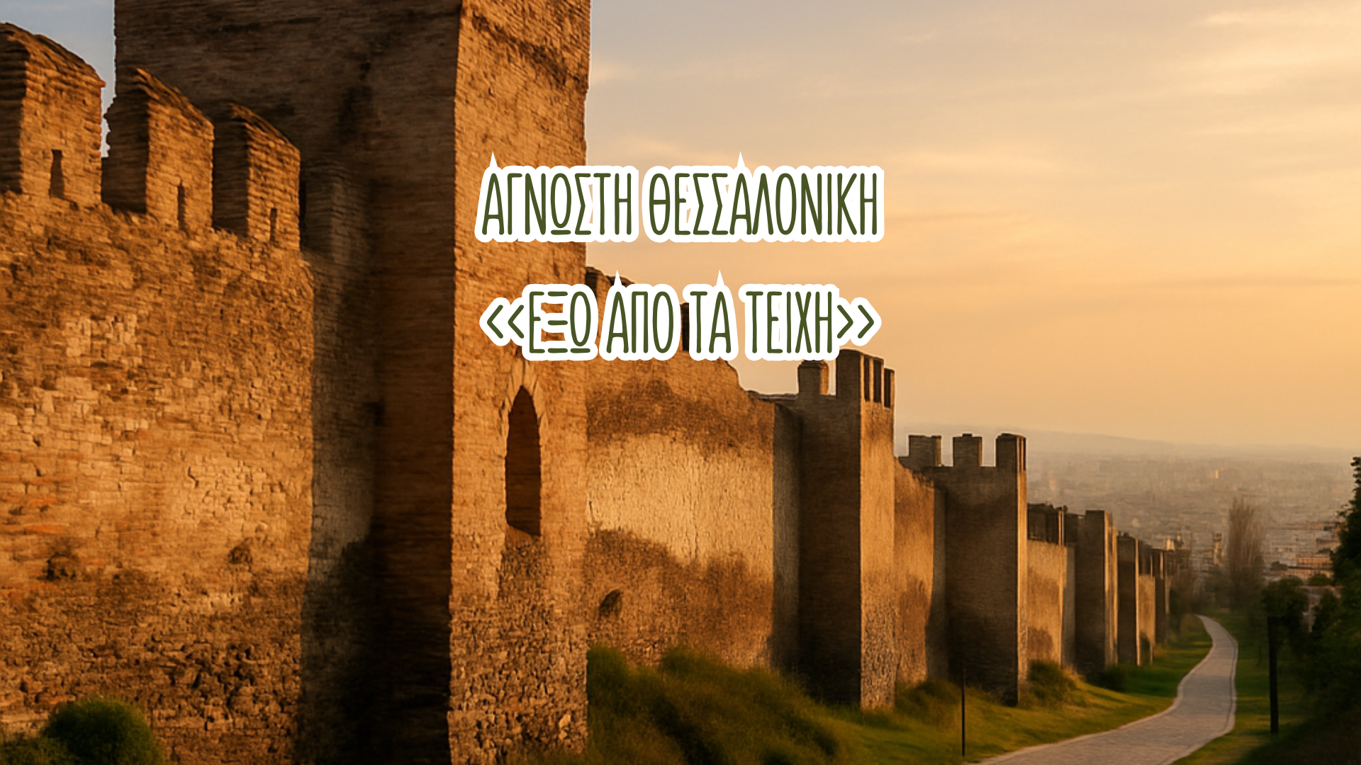 Άγνωστη Θεσσαλονίκη <<Έξω από τα τείχη>>